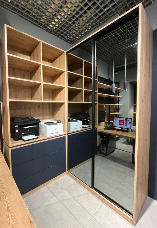 Шкаф-купе угловой Mix Шкаф-купе угловой Mix