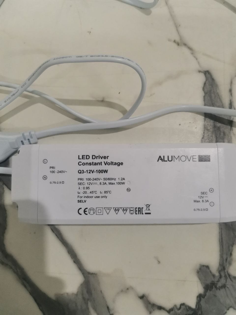 Комплект 3х светильников CORNER TL с трансформатором