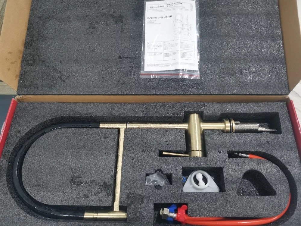 Смеситель 2в1 OMOIKIRI 4994461 Kanto-2 Plus-SBLG-BL 