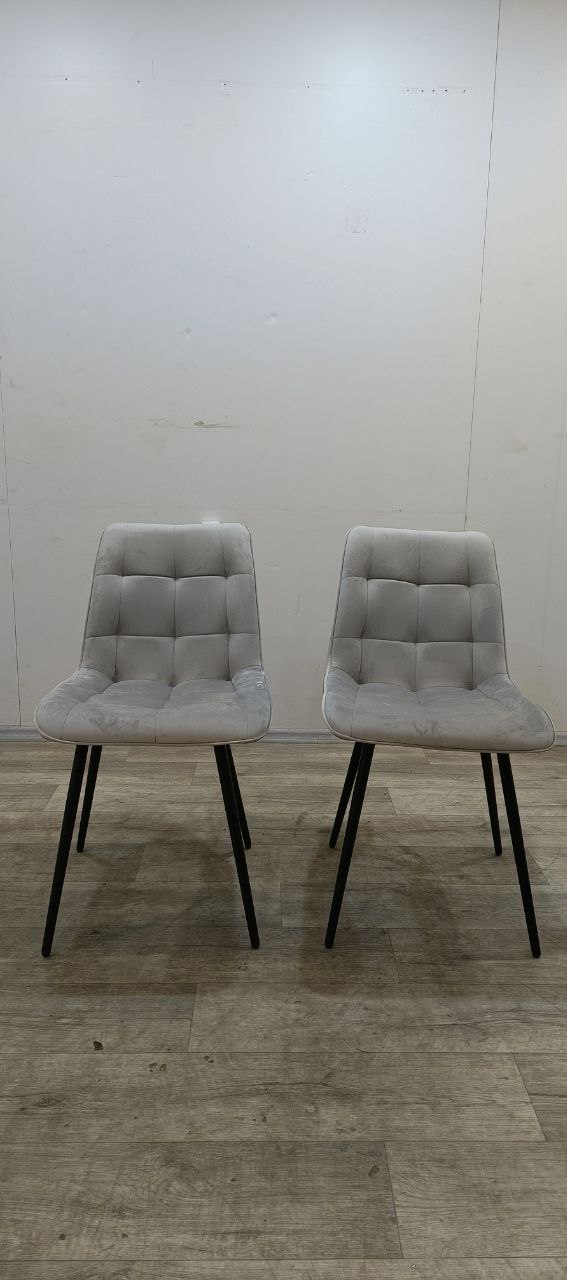 Комплект 2х стульев AERO B105 LIGHT GREY VL08, BK Комплект 2х стульев AERO B105 LIGHT GREY VL08, BK