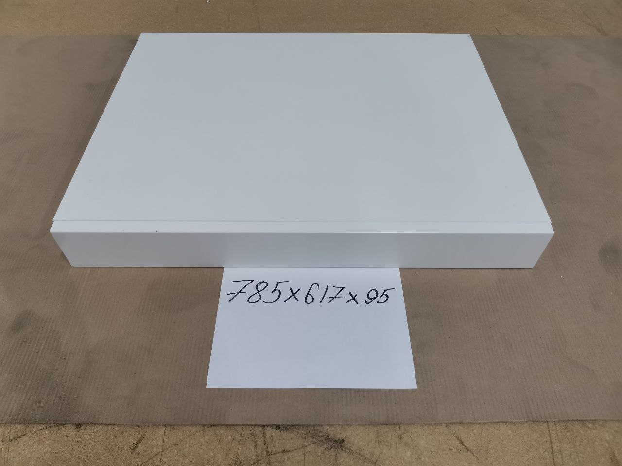 Фасад глухой