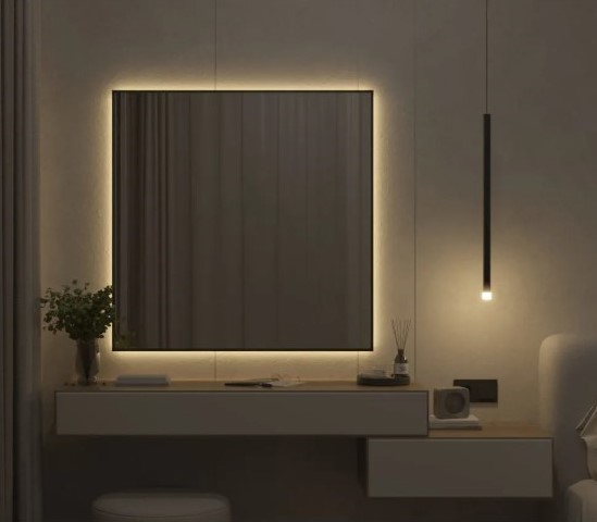 Зеркало BAJJO 610х610 с подсветкой 