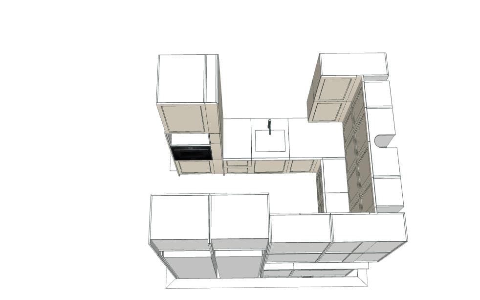 Кухонный гарнитур Denver эмаль