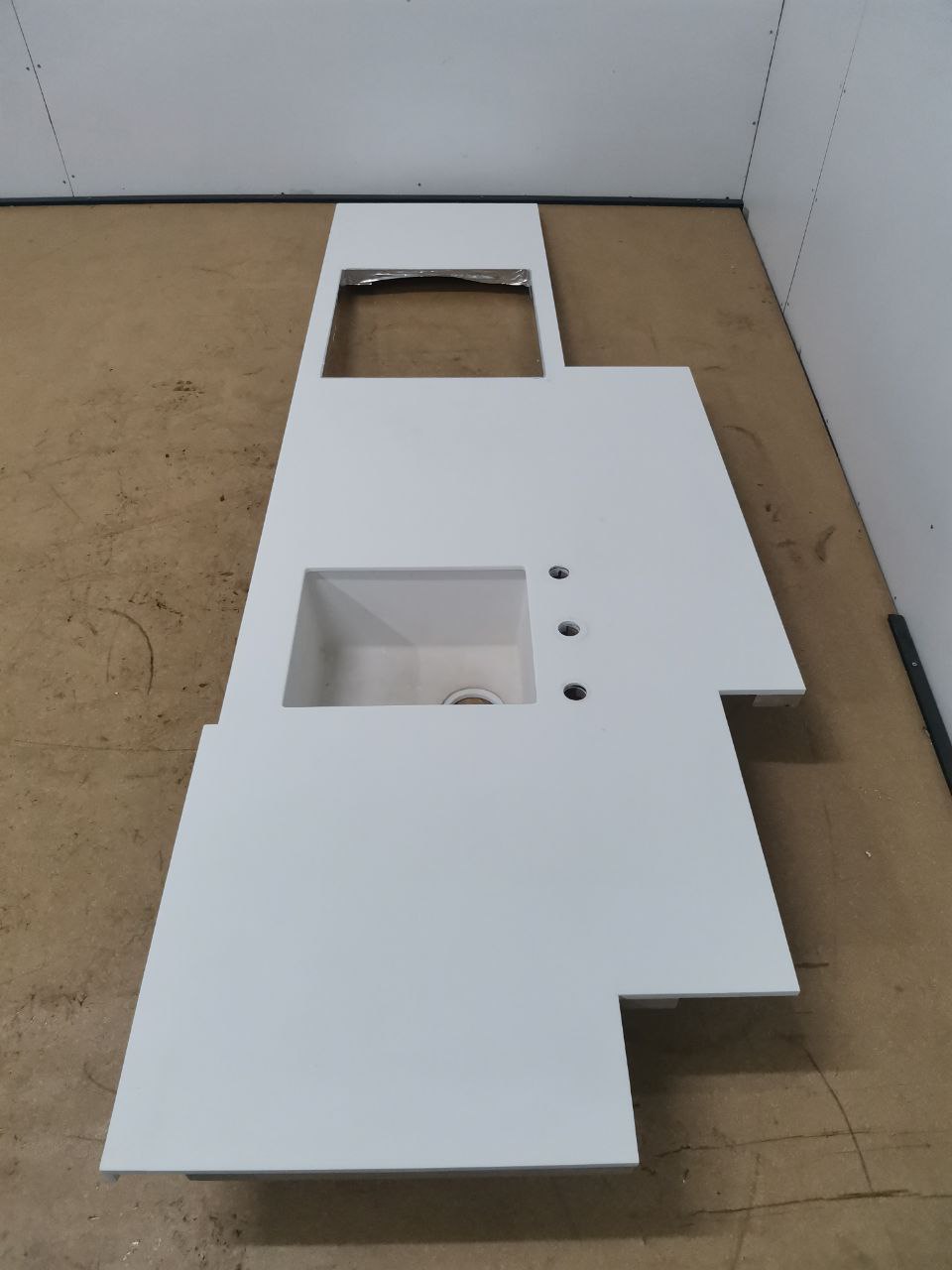 Столешница из искусственного камня (H=40 мм) (2.617x0.900)