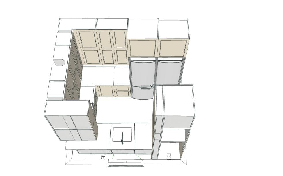Кухонный гарнитур Denver эмаль