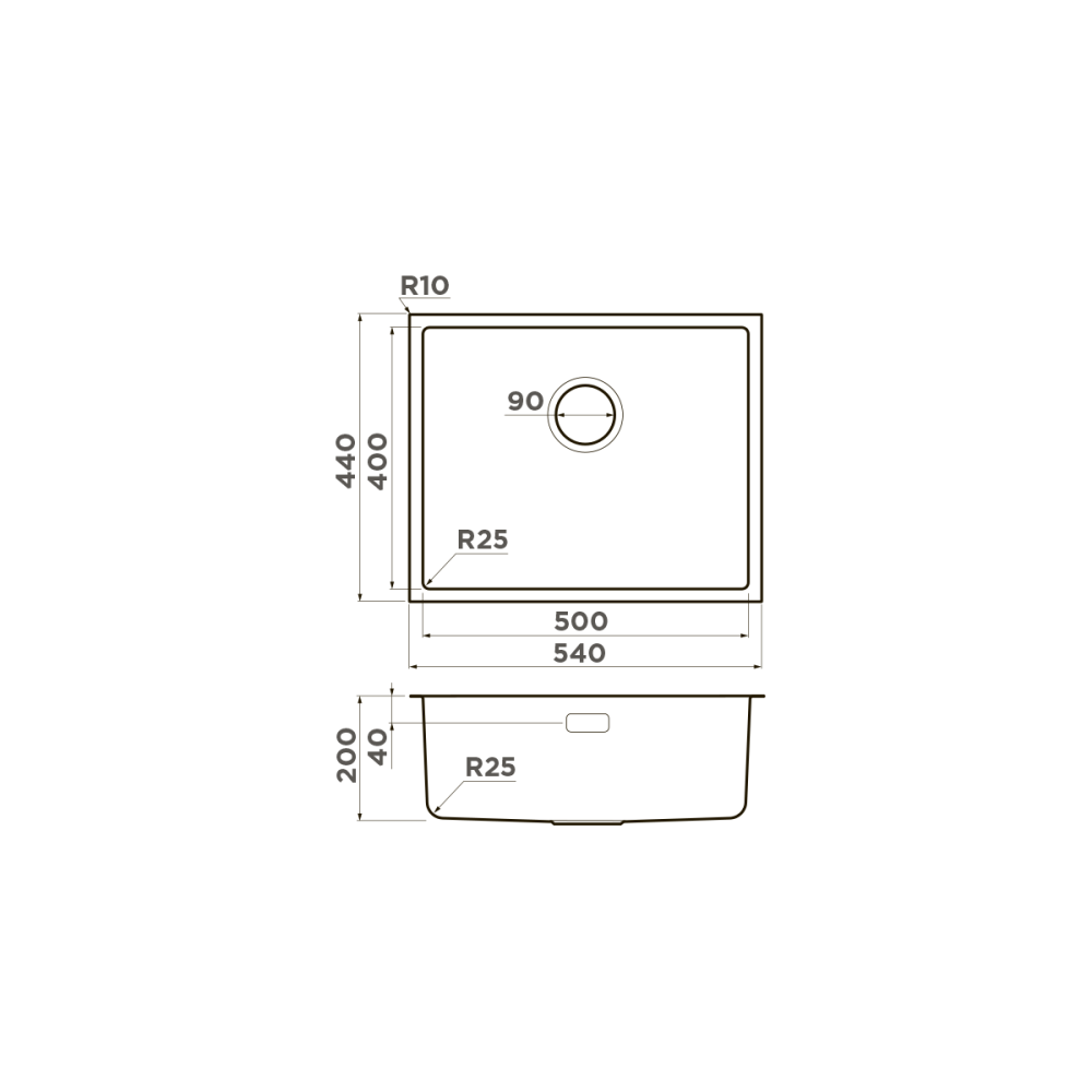 Мойка OMOIKIRI 4993512 Tadzava 54-U-IN