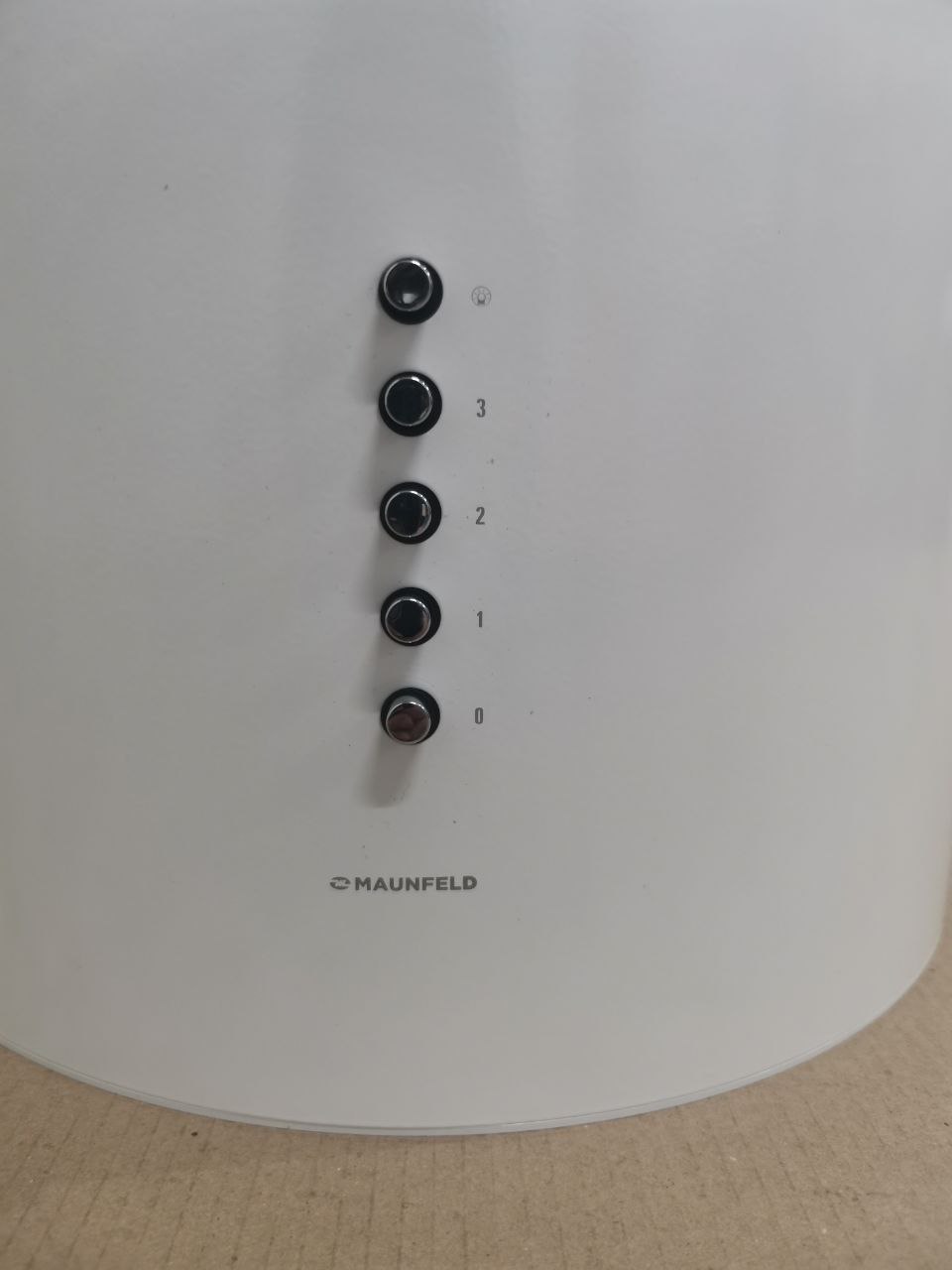 Вытяжка островная MAUNFELD LEE PUSH 39 WHITE 