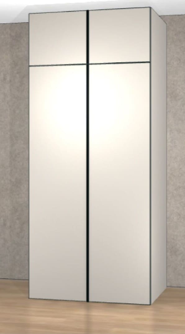 Дверные створки распашные MIX (В.2549 Ш.1091) 4шт.