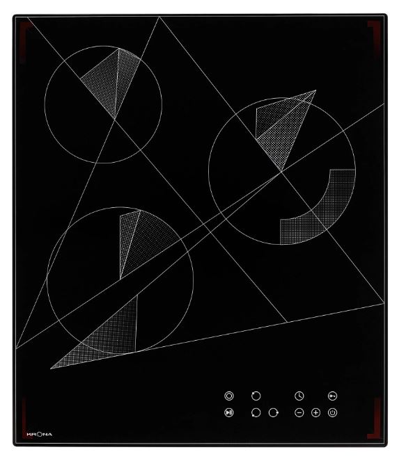 Варочная панель электрическая KRONA FIDATO 45 BL 
