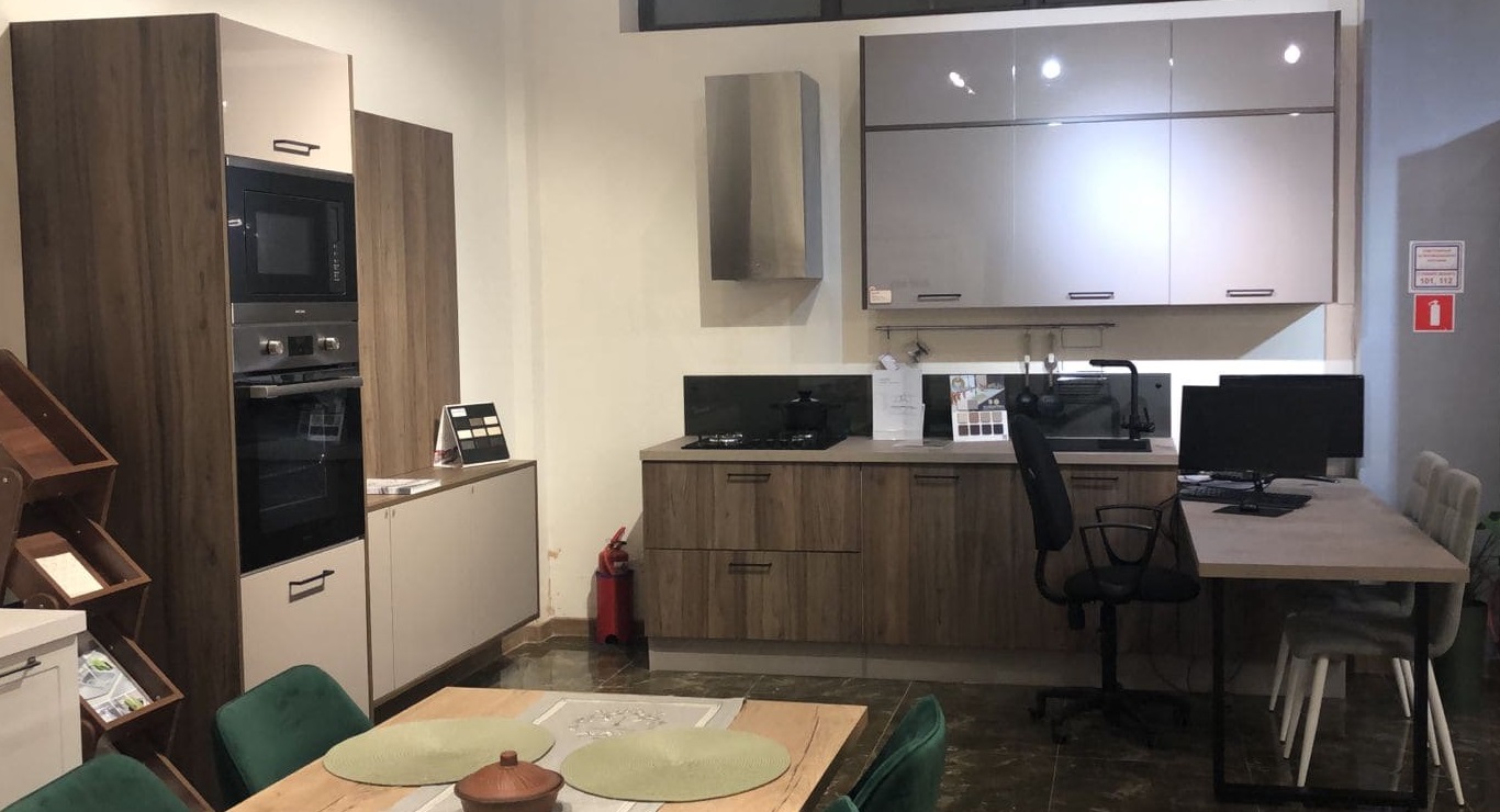 Кухонный гарнитур Flat TSS/Milan