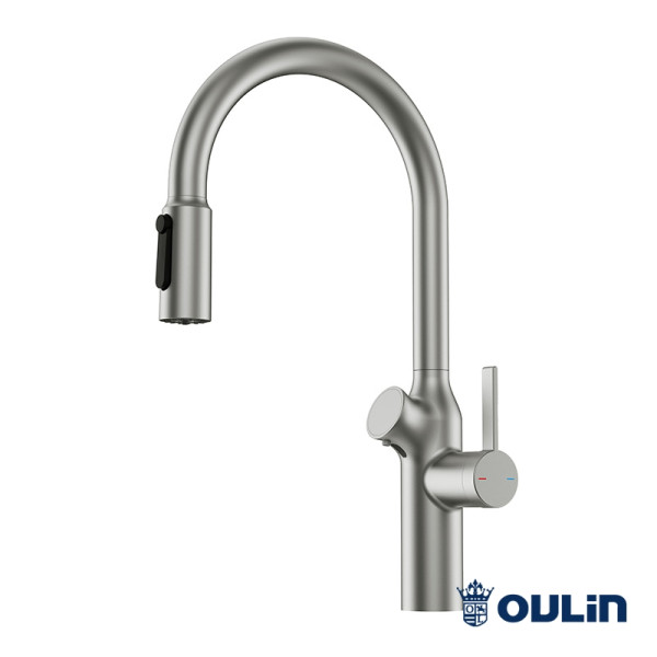 Смеситель 4в1 OULIN OL-8018 Satin  Смеситель 4в1 OULIN OL-8018 Satin