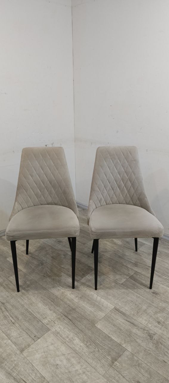 Комплект 2х стульев AERO B240 LATTE VL10, BK  Комплект 2х стульев AERO B240 LATTE VL10, BK