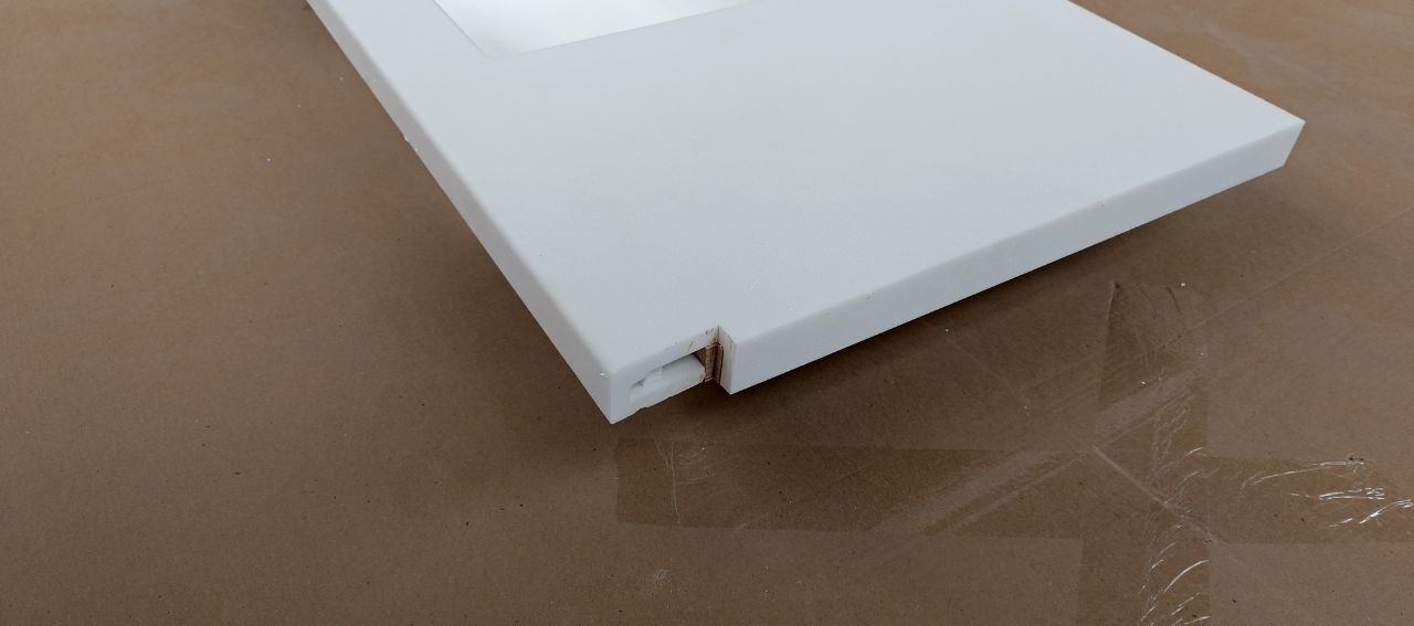 Столешница с мойкой из искусственного камня (H=40 мм) 