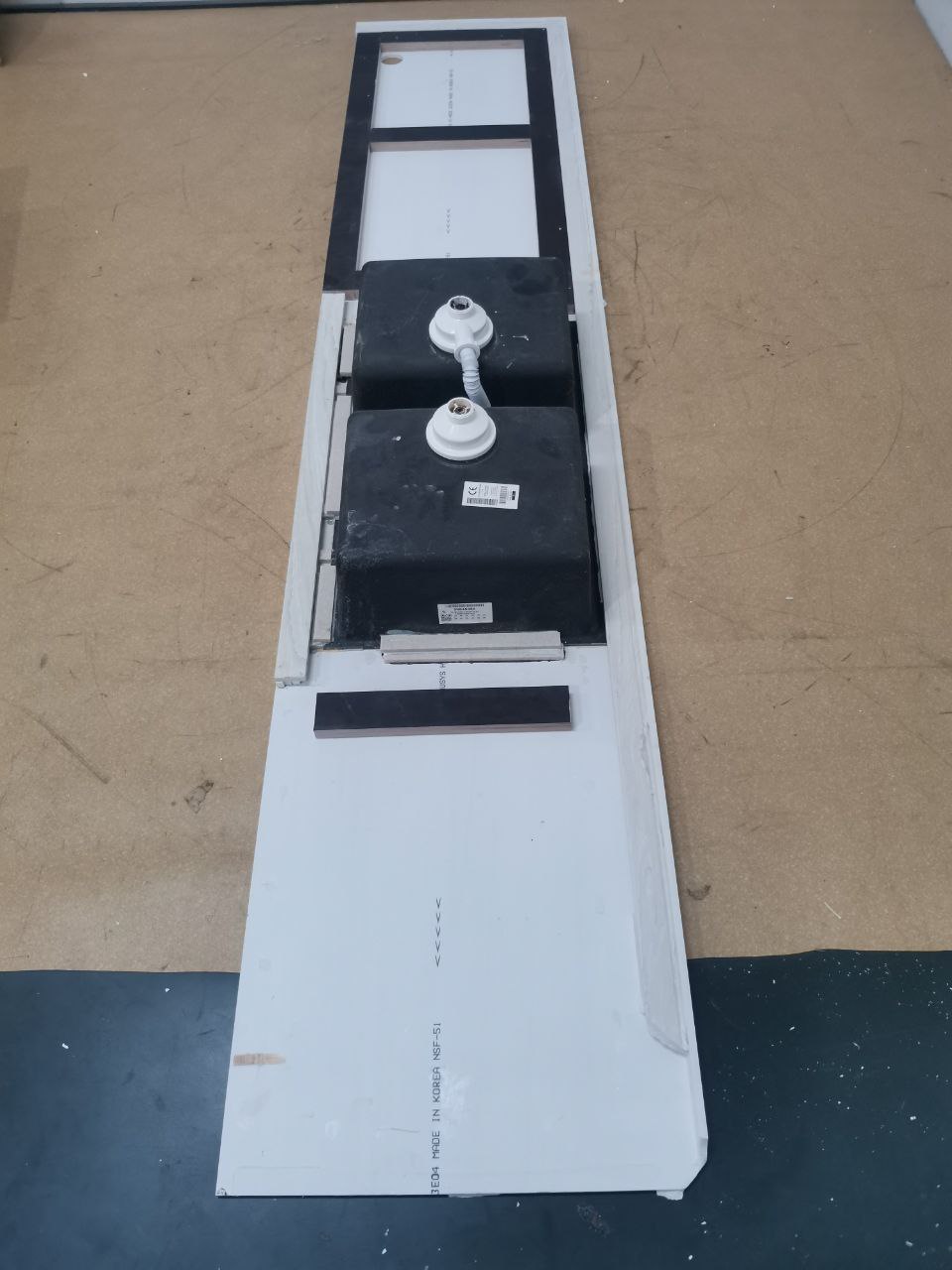 Столешница из искусственного камня (H=40 мм) (3.000x0.620)